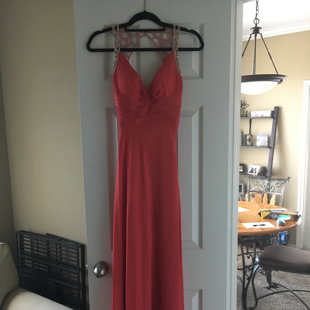 Coral Prom Dress